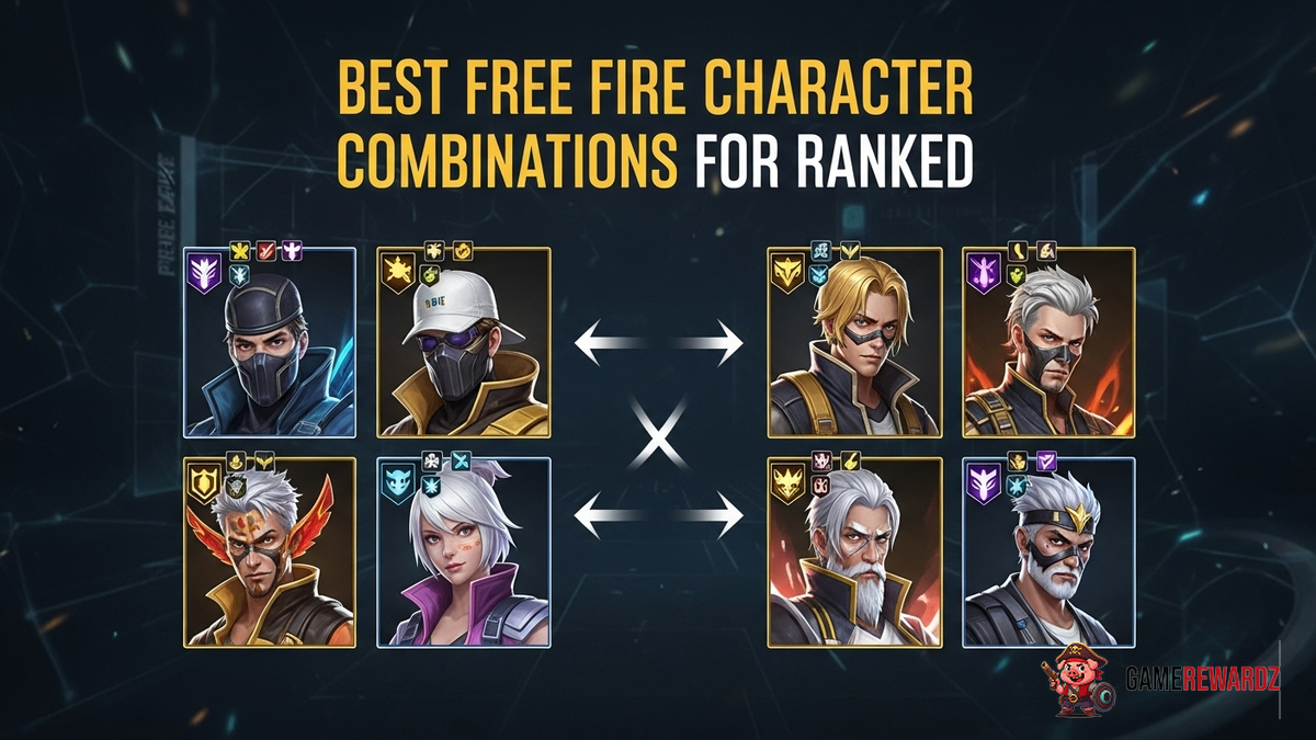 Best Free Fire Character Combinations for Ranked
